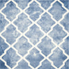 Safavieh Dip Dye 540 Blue/Ivory Area Rug Square