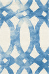 Safavieh Dip Dye 675 Ivory/Blue Area Rug 