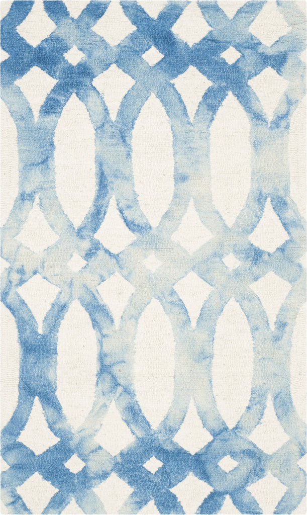 Safavieh Dip Dye 675 Ivory/Blue Area Rug main image