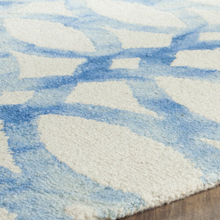 Safavieh Dip Dye 675 Ivory/Blue Area Rug Detail