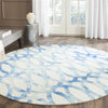 Safavieh Dip Dye 675 Ivory/Blue Area Rug Room Scene