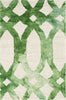 Safavieh Dip Dye 675 Ivory/Green Area Rug 