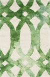 Safavieh Dip Dye 675 Ivory/Green Area Rug 