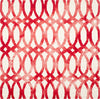 Safavieh Dip Dye 675 Ivory/Red Area Rug Square