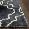Safavieh Dip Dye 676 Graphite/Ivory Area Rug Detail