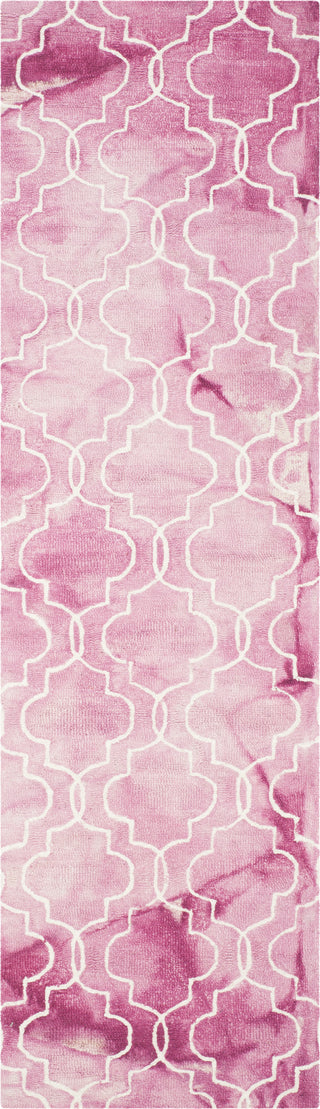 Safavieh Dip Dye 676 Rose/Ivory Area Rug Runner