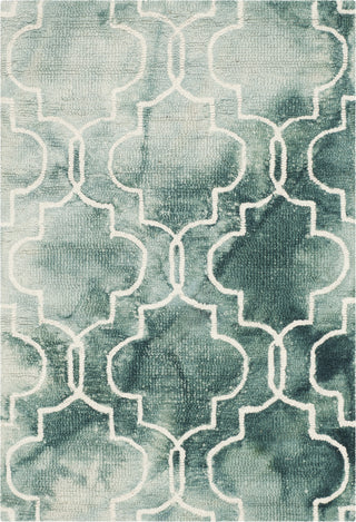 Safavieh Dip Dye 676 Green/Ivory Area Rug 