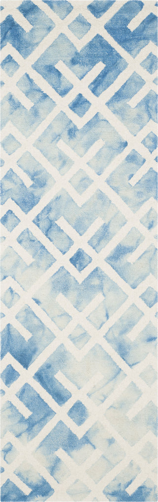 Safavieh Dip Dye 677 Blue/Ivory Area Rug Runner