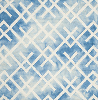 Safavieh Dip Dye 677 Blue/Ivory Area Rug Square