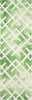 Safavieh Dip Dye 677 Green/Ivory Area Rug Runner