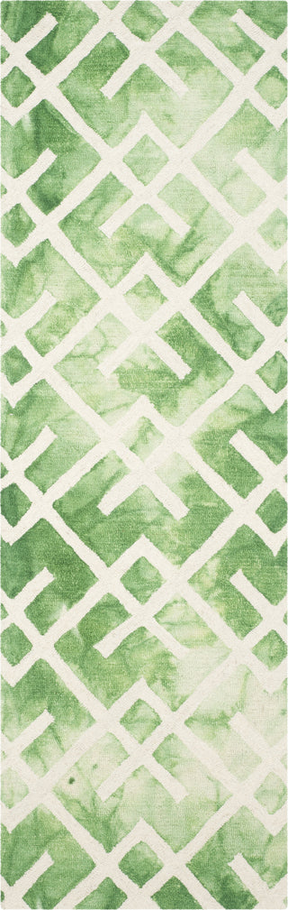 Safavieh Dip Dye 677 Green/Ivory Area Rug Runner