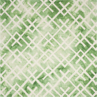 Safavieh Dip Dye 677 Green/Ivory Area Rug Square