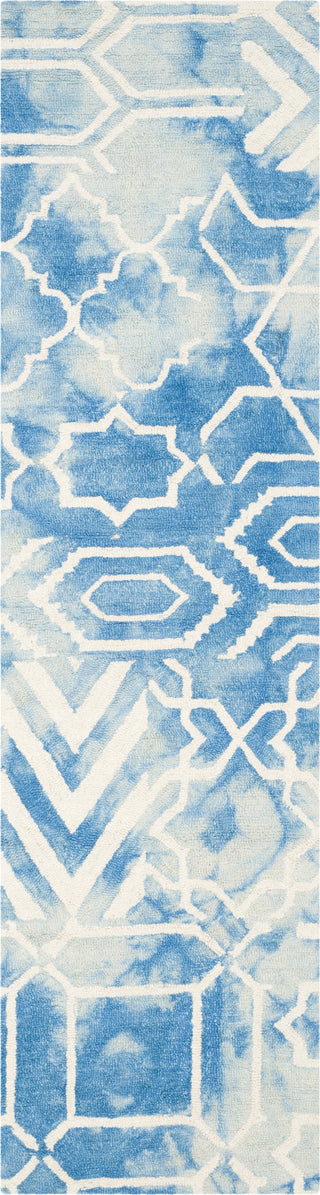 Safavieh Dip Dye 678 Blue/Ivory Area Rug Runner