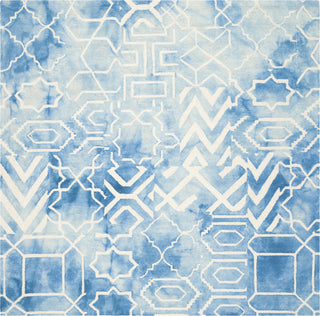 Safavieh Dip Dye 678 Blue/Ivory Area Rug Square