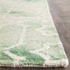 Safavieh Dip Dye 678 Green/Ivory Area Rug Detail