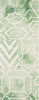 Safavieh Dip Dye 678 Green/Ivory Area Rug 