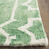 Safavieh Dip Dye 678 Green/Ivory Area Rug Detail