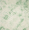 Safavieh Dip Dye 678 Green/Ivory Area Rug Square