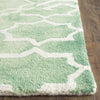 Safavieh Dip Dye 678 Green/Ivory Area Rug Detail