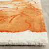 Safavieh Dip Dye 683 Ivory/Orange Area Rug Detail