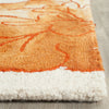 Safavieh Dip Dye 683 Ivory/Orange Area Rug Detail