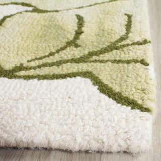 Safavieh Dip Dye 683 Ivory/Light Green Area Rug Detail