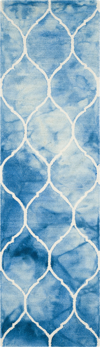 Safavieh Dip Dye 685 Blue/Ivory Area Rug Runner