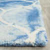 Safavieh Dip Dye 685 Blue/Ivory Area Rug Detail