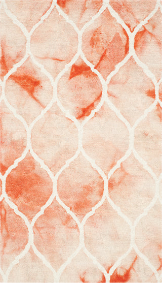 Safavieh Dip Dye 685 Orange/Ivory Area Rug main image