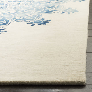 Safavieh Dip Dye 701 Ivory/Blue Area Rug Detail