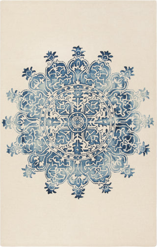 Safavieh Dip Dye 701 Ivory/Blue Area Rug main image