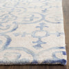 Safavieh Dip Dye 711 Ivory/Blue Area Rug Detail