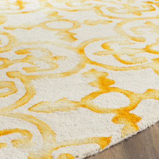 Safavieh Dip Dye 711 Ivory/Gold Area Rug Detail