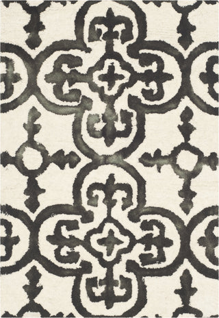 Safavieh Dip Dye 711 Ivory/Charcoal Area Rug 