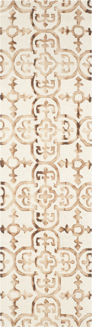 Safavieh Dip Dye 711 Ivory/Camel Area Rug Runner