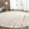 Safavieh Dip Dye 711 Ivory/Camel Area Rug Room Scene