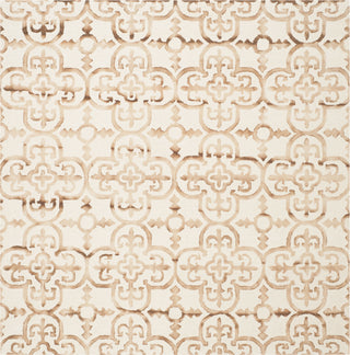 Safavieh Dip Dye 711 Ivory/Camel Area Rug Square