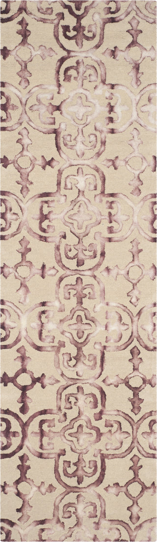 Safavieh Dip Dye 711 Beige/Maroon Area Rug Runner