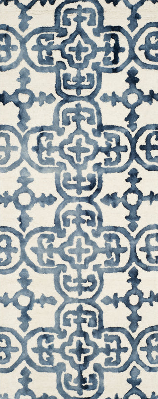 Safavieh Dip Dye 711 Ivory/Navy Area Rug 