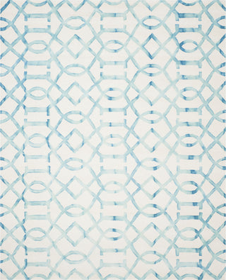 Safavieh Dip Dye 712 Ivory/Turquoise Area Rug Main