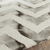Safavieh Dip Dye 715 Ivory/Charcoal Area Rug Detail