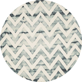 Safavieh Dip Dye 715 Ivory/Grey Area Rug Round