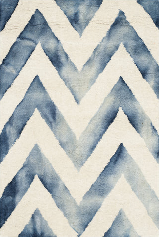 Safavieh Dip Dye 715 Ivory/Navy Area Rug 