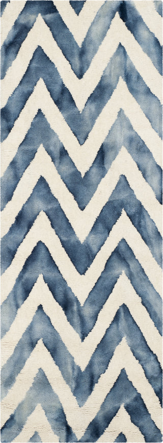 Safavieh Dip Dye 715 Ivory/Navy Area Rug 