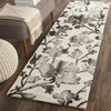 Safavieh Dip Dye 716 Ivory/Charcoal Area Rug Room Scene Feature