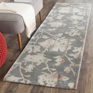 Safavieh Dip Dye 716 Grey/Beige Area Rug Room Scene Feature