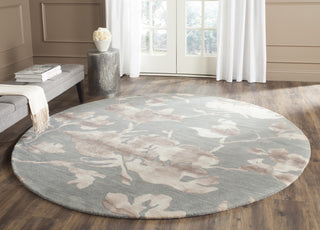 Safavieh Dip Dye 716 Grey/Beige Area Rug Room Scene