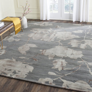 Safavieh Dip Dye 716 Grey/Beige Area Rug Room Scene