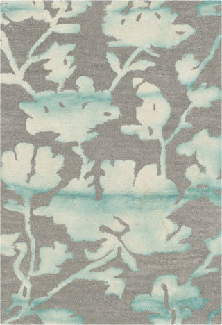 Safavieh Dip Dye 716 Grey/Turquoise Area Rug 