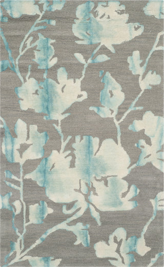 Safavieh Dip Dye 716 Grey/Turquoise Area Rug main image